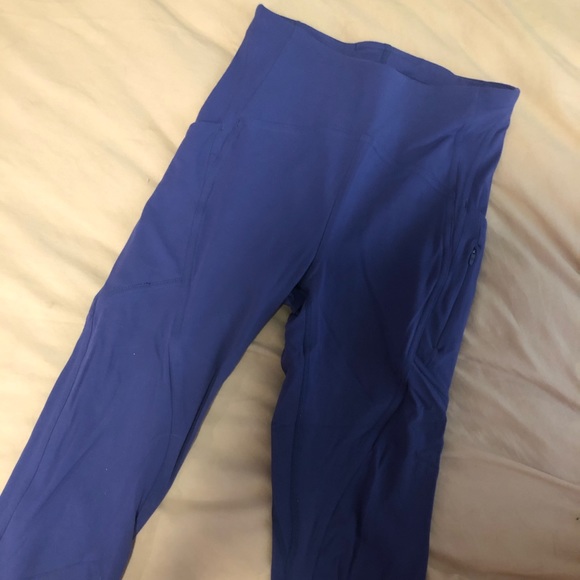 Purplish blue lululemon leggings - Picture 1 of 6